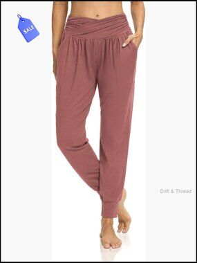 Loose Yoga Sweatpants with Pockets Workout Joggers Comfy Lounge Pajama Pants